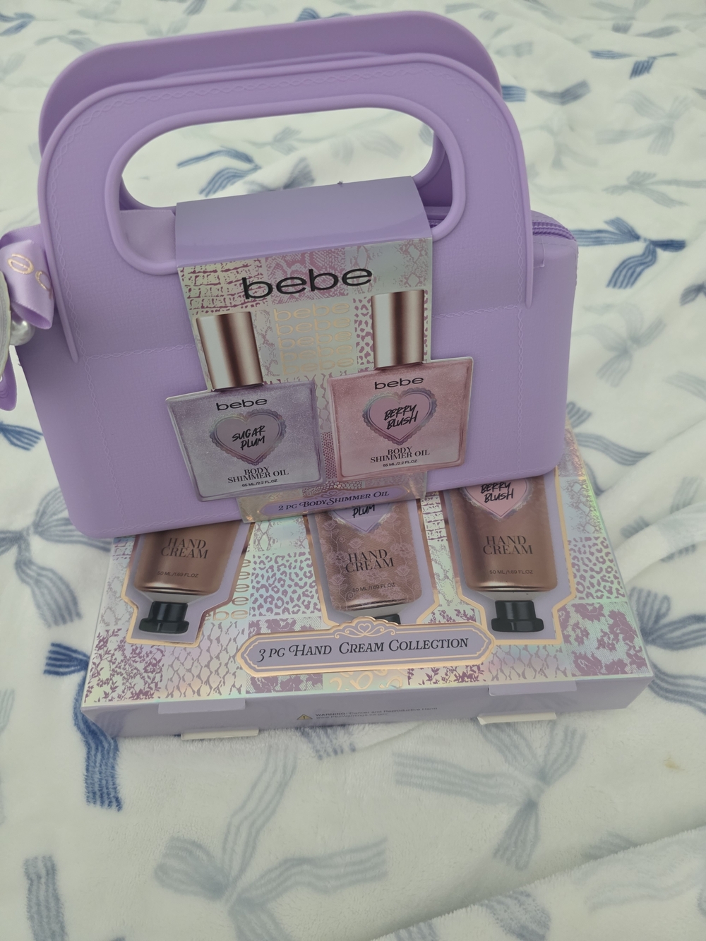 bebe Berry Blush Bath & Body Gift Set – Pink - Picture 2 of 3